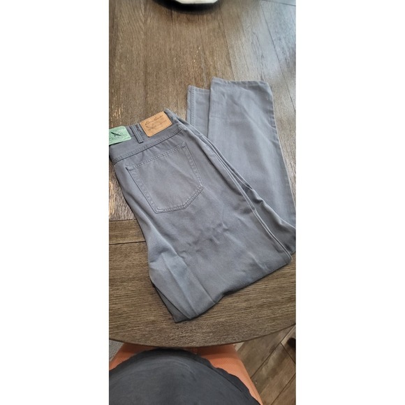 Eddie Bauer Other - New Eddie Bauer Mens Jeans 36x32 Gray Denim Straight Leg Hiking Comfort Pants